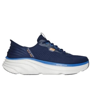 Obrázek produktu Skechers Muži Slip-ins Relaxed Fit: D'Lux Vapor Shoes v Tmave Modrá/Oranzový, Vegan, Pratelné v pračce