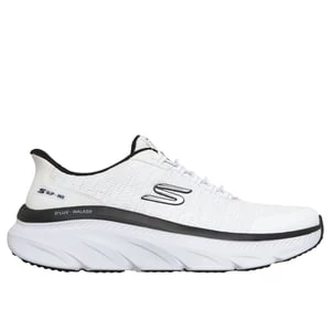 Obrázek produktu Skechers Muži Slip-ins Relaxed Fit: D'Lux Walker 3.0 - Drevven Shoes v Bílý/Černá, Velikost 39, Pratelné v pračce