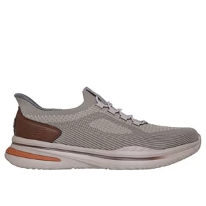 Obrázek produktu Skechers Muži Slip-ins Relaxed Fit: Norlan - Alonso Shoes v Sedohnedá, Pratelné v pračce