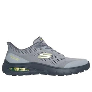 Obrázek produktu Skechers Muži Slip-ins: Skech-Air Summits Shoes v Sedá Uhlíková/Limetková, Vegan, Pratelné v pračce