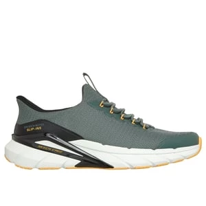 Obrázek produktu Skechers Muži Slip-ins: Skech Cage - Covra Shoes v Zelený/Žlutá, Velikost 42, Vegan