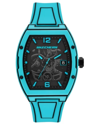 Obrázek produktu Skechers Muži Tellem Pop Art hodinky v Černá/Modrý