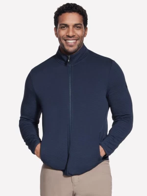 Obrázek produktu Skechers Muži The Hoodless mikina Ottoman bunda v Modrý/Červené, Velikost Malý