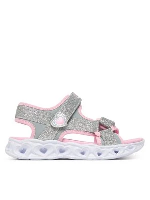 Obrázek produktu Skechers Sandály S-Lights: Heart Lights Sandal - Sugar Sparks 303114L/SLPK Stříbrná