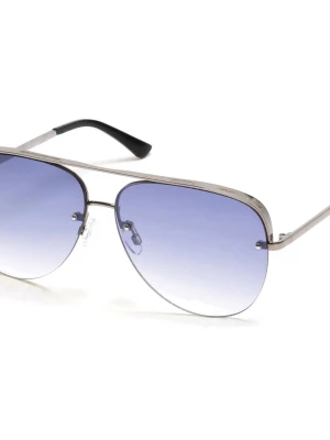 Obrázek produktu Skechers Semi-Rimless Metal Aviator v Barva Gunmetal/Černá