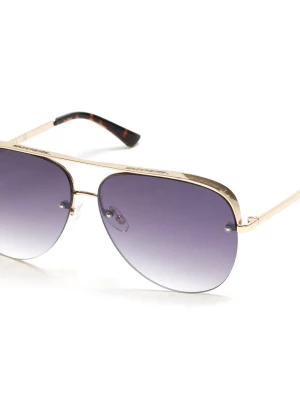 Obrázek produktu Skechers Semi-Rimless Metal Aviator v Světle Zlatá Barva