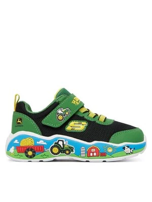 Obrázek produktu Skechers Sneakersy John Deere: Play Scene - Barn-Squad Buddies 407065N/GNBK Zelená