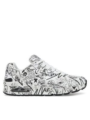 Obrázek produktu Skechers Sneakersy UNO Printed Lace-Up 183501/WBK Bílá