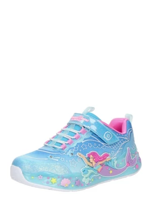 Obrázek produktu SKECHERS Tenisky 'MERMAID DREAMS'  azurová / aqua modrá / světle růžová / bílá