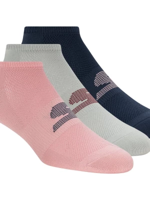Obrázek produktu Skechers Ženy 3 Pack No Show Stretch ponožky v Ruzový/Tmave Modrá, Velikost Poloviční