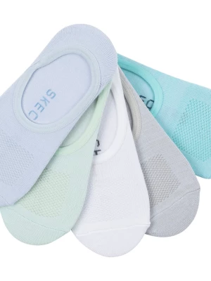 Obrázek produktu Skechers Ženy 5 Pack Women's Liner ponožky v Modrý/Tyrkysová, Velikost Poloviční