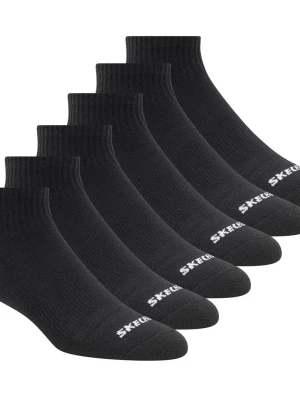 Obrázek produktu Skechers Ženy 6 Pack Core Quarter Medium ponožky v Černá, Velikost Poloviční