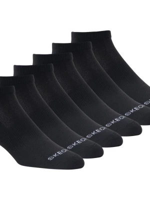 Obrázek produktu Skechers Ženy 6 Pack Women's Low Cut Sport Stripe ponožky v Černá, Velikost Poloviční