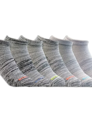 Obrázek produktu Skechers Ženy 6 Pack Women's Low Cut Sport Stripe ponožky v Šedá, Velikost Poloviční