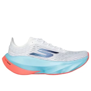 Obrázek produktu Skechers Ženy Aero Tempo Shoes v Bílá/Tyrkysová, Vegan, Hyper Burst