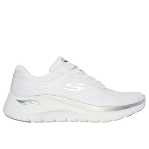 Obrázek produktu Skechers Ženy Arch Fit 2.0 - Glow The Distance Shoes v Bílý/Stříbrná, Vegan