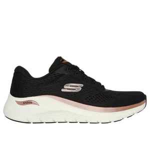 Obrázek produktu Skechers Ženy Arch Fit 2.0 - Glow The Distance Shoes v Černá/Růžové Zlato, Velikost 35, Vegan