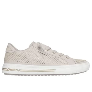 Obrázek produktu Skechers Ženy Arch Fit Arcade - Gem Steps Shoes v Sedohnedá/Zlatá, Velikost 35, Vegan