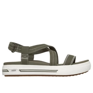 Obrázek produktu Skechers Ženy Arch Fit Arcade sandály - Adieu v Olivová, Vegan, Pratelné v pračce