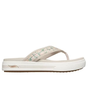 Obrázek produktu Skechers Ženy Arch Fit Arcade sandály - Flora Friends v Krémově Bílý, Velikost 35, Vegan, Pratelné v pračce