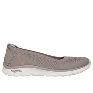 Obrázek produktu Skechers Ženy Arch Fit Sunny - Zen Walk Shoes v Temná Sedohnedá, Velikost 35, Vegan, Pratelné v pračce