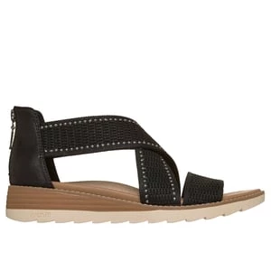 Obrázek produktu Skechers Ženy BOBS Arch Fit Oasis - Cozy Glam Shoes v Černá, Velikost 35, Vegan