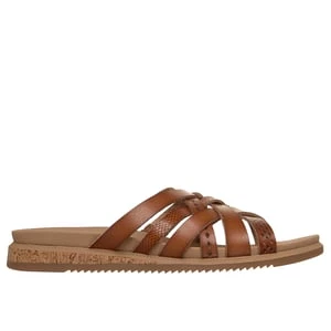 Obrázek produktu Skechers Ženy BOBS Desert Kiss Low - Sunny Strolls Shoes v Kastanová, Velikost 35, Vegan, Pratelné v pračce