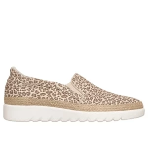 Obrázek produktu Skechers Ženy BOBS Flexpadrille HI - Coast Cruise Shoes v Leopardí, Velikost 35, Vegan, Pratelné v pračce