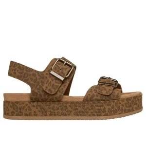 Obrázek produktu Skechers Ženy BOBS Misty Kiss - Dreamy Drift Shoes v Leopardí, Velikost 35, Vegan, Pratelné v pračce