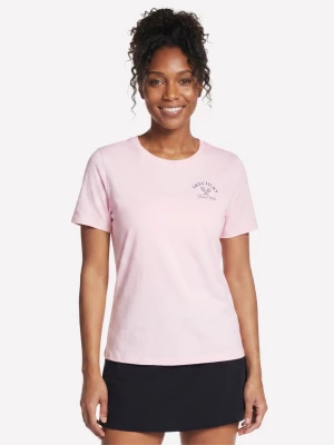 Obrázek produktu Skechers Ženy Court Classics Short Sleeve tričko v Bílý/Růžový, Velikost Malý