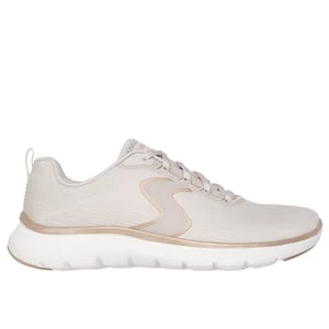 Obrázek produktu Skechers Ženy Flex Appeal 5.0 - Luxe Glow Shoes v Prírodní/Zlatý, Velikost 35, Vegan, Pratelné v pračce