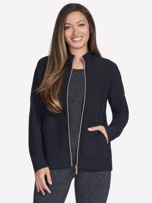 Obrázek produktu Skechers Ženy GO Luxe Rib Everyday Full Zip bunda v Černá