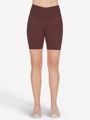 Obrázek produktu Skechers Ženy GO SCULPT 6 Inch Bike Short v Burgundské/Hnědý, Velikost XS