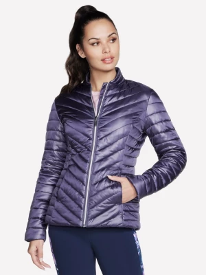 Obrázek produktu Skechers Ženy GO SHIELD Shine bunda v Nachový/Uhlí Barva, Velikost XS