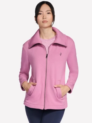 Obrázek produktu Skechers Ženy GO SNUGGLE Tunic Full Zip bunda v Ruzová, Velikost XS