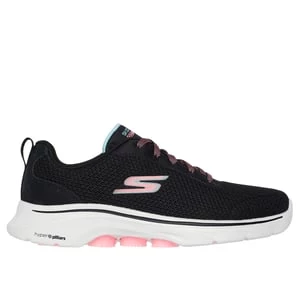 Obrázek produktu Skechers Ženy GO WALK 7 - Kaylor Shoes v Černá/Růžový, Vegan, Pratelné v pračce