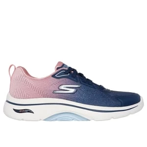 Obrázek produktu Skechers Ženy GO WALK Arch Fit 2.0 - Meredith Shoes v Tmave Modrá/Ruzový, Velikost 35.5, Vegan, Pratelné v pračce