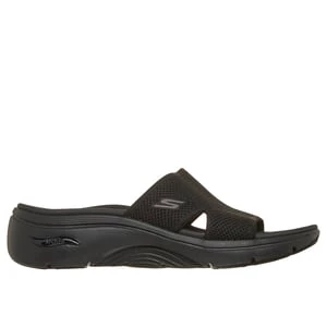 Obrázek produktu Skechers Ženy GO WALK Arch Fit 2.0 sandály - Dakota v Černá, Velikost Wide, Vegan, Pratelné v pračce