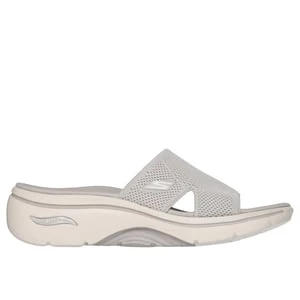 Obrázek produktu Skechers Ženy GO WALK Arch Fit 2.0 sandály - Dakota v Sedohnedá, Velikost Wide, Vegan, Pratelné v pračce