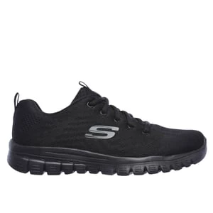 Obrázek produktu Skechers Ženy Graceful - Get Connected Shoes v Černá, Velikost Wide, Vegan