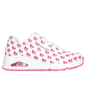 Obrázek produktu Skechers Ženy Jason Naylor: UNO - Live Life Colorfully Shoes v Bílý/Růžový, Velikost 35