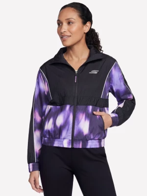 Obrázek produktu Skechers Ženy Performance Fusion Track bunda v Nachový/Bílý, Velikost XS