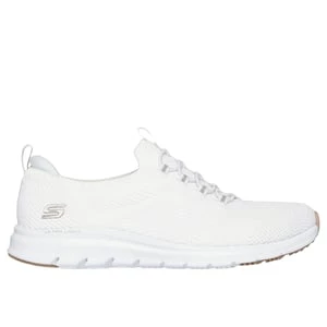 Obrázek produktu Skechers Ženy Pure Flex - Poised Shoes v Bílá/Zlatá, Velikost 35, Vegan, Pratelné v pračce