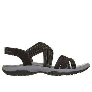 Obrázek produktu Skechers Ženy Reggae Slim - Summer Getaway Shoes v Černá, Velikost 35, Vegan, Pratelné v pračce