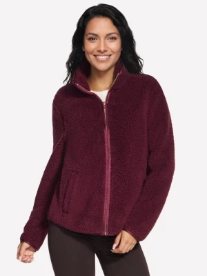 Obrázek produktu Skechers Ženy Skech-Sherpa bunda v Burgundské/Růžový, Velikost XS