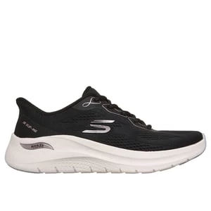 Obrázek produktu Skechers Ženy Slip-ins: Arch Fit 2.0 - Bold Motion Shoes v Černá/Růžové Zlato, Velikost 35, Vegan, Pratelné v pračce