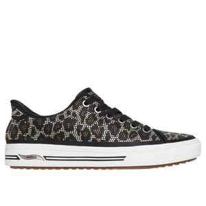 Obrázek produktu Skechers Ženy Slip-ins: Arch Fit Arcade - Dazzle You Shoes v Černá/ Leopardí, Velikost 35, Vegan