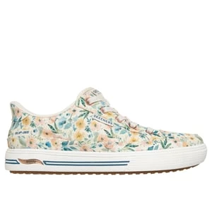 Obrázek produktu Skechers Ženy Slip-ins: Arch Fit Arcade - Wild Nite Shoes v Prírodní/Multi, Vegan, Pratelné v pračce