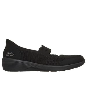 Obrázek produktu Skechers Ženy Slip-ins: Arya - Subtle Gleam Shoes v Černá, Velikost 36, Vegan, Pratelné v pračce