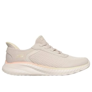 Obrázek produktu Skechers Ženy Slip-ins: BOBS Sport Squad Chaos - Ombre Paradise Shoes v Přírodní Barva, Velikost 35, Vegan, Pratelné v pračce